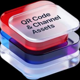 QR Code และสื่อสำหรับช่องทางต่างๆ icon