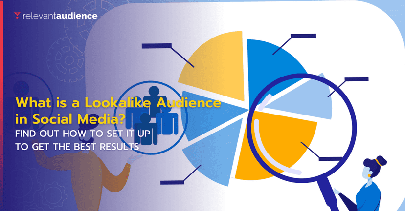 What is a lookalike audience in social media?