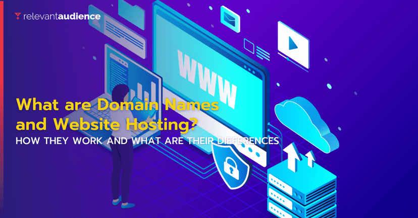 What are domain names and website hosting?