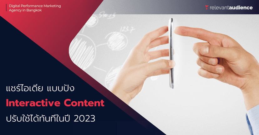 แชร์ไอเดีย Interactive Content ที่น่าสนใจ ปรับใช้ได้ทันทีในปี 2023