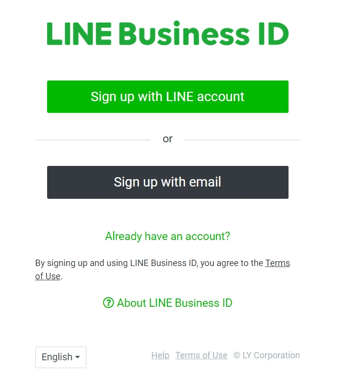 วิธีการเปิดบัญชีธุรกิจ LINE