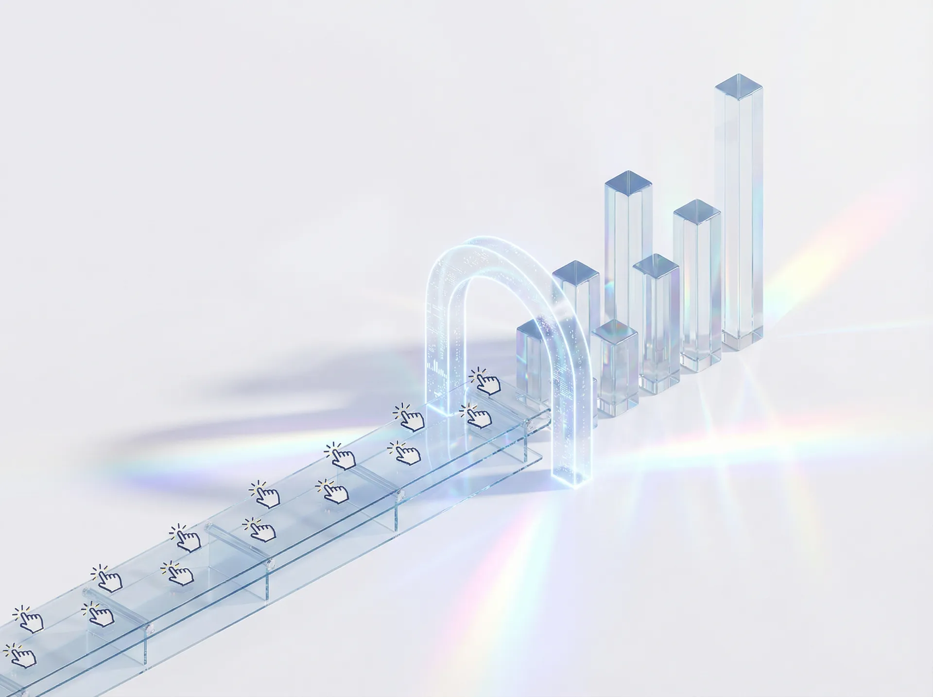 Digital marketing strategy illustration