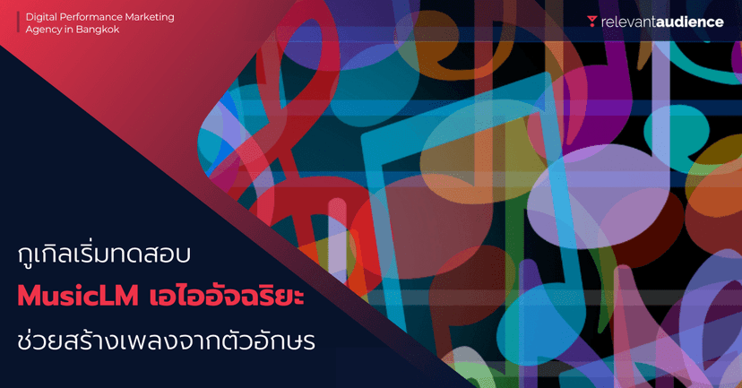 MusicLM: กูเกิลเริ่มทำการทดสอบ AI ช่วยสร้างเพลงได้จากตัวอักษร