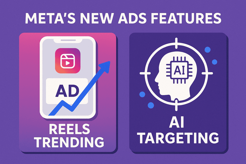 Meta’s New Ads Features: Reels Trending & AI Targeting