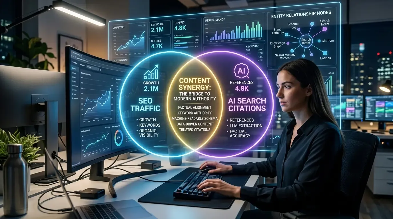 SEO vs. GEO: ทำไมทราฟฟิกจากการค้นหา AI จึงแตกต่างกัน