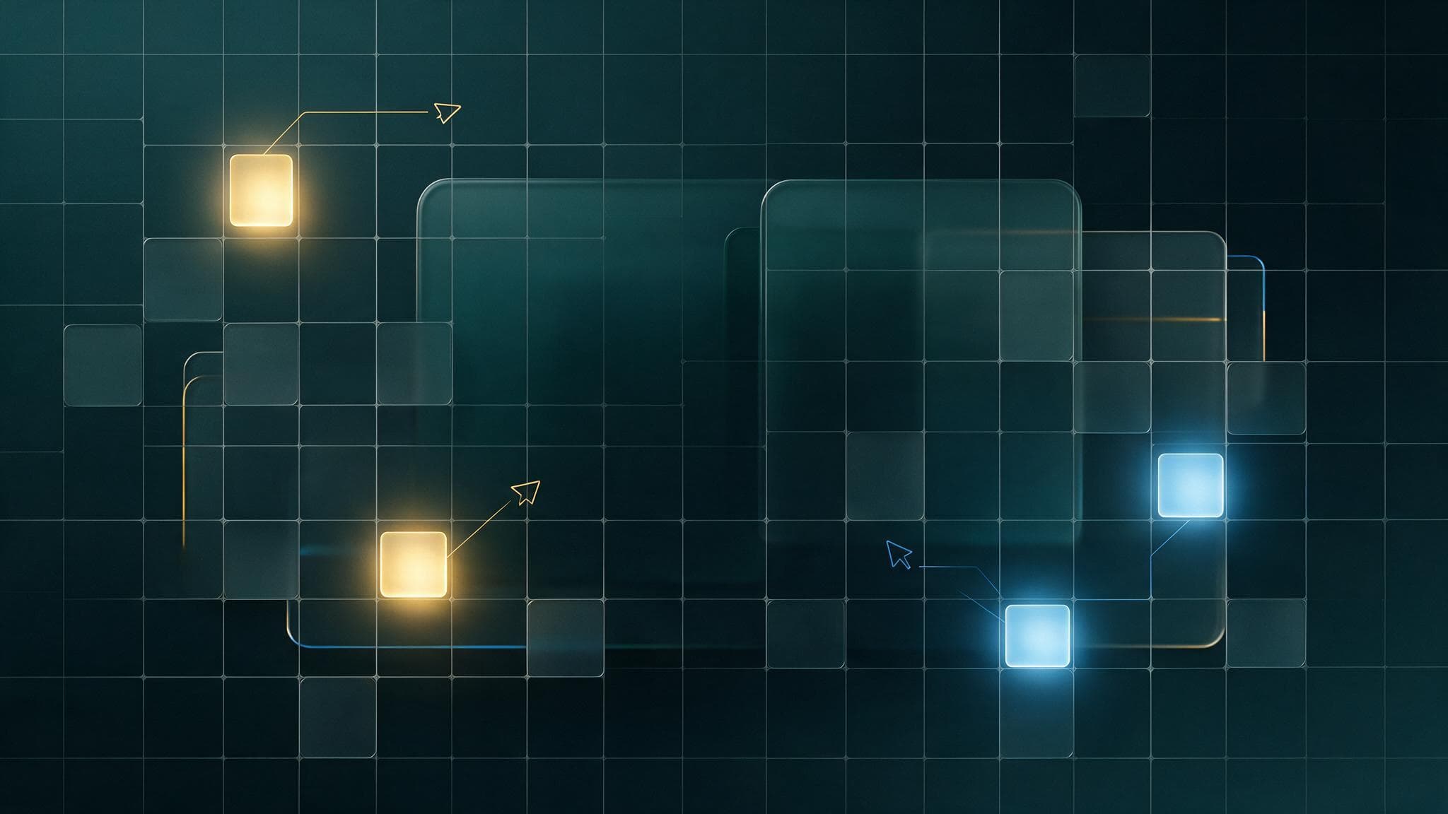 A map grid with most cells dimmed and only a few lit, illustrating that 85.6 percent of Bali's audited food venues were never recommended by an AI assistant.