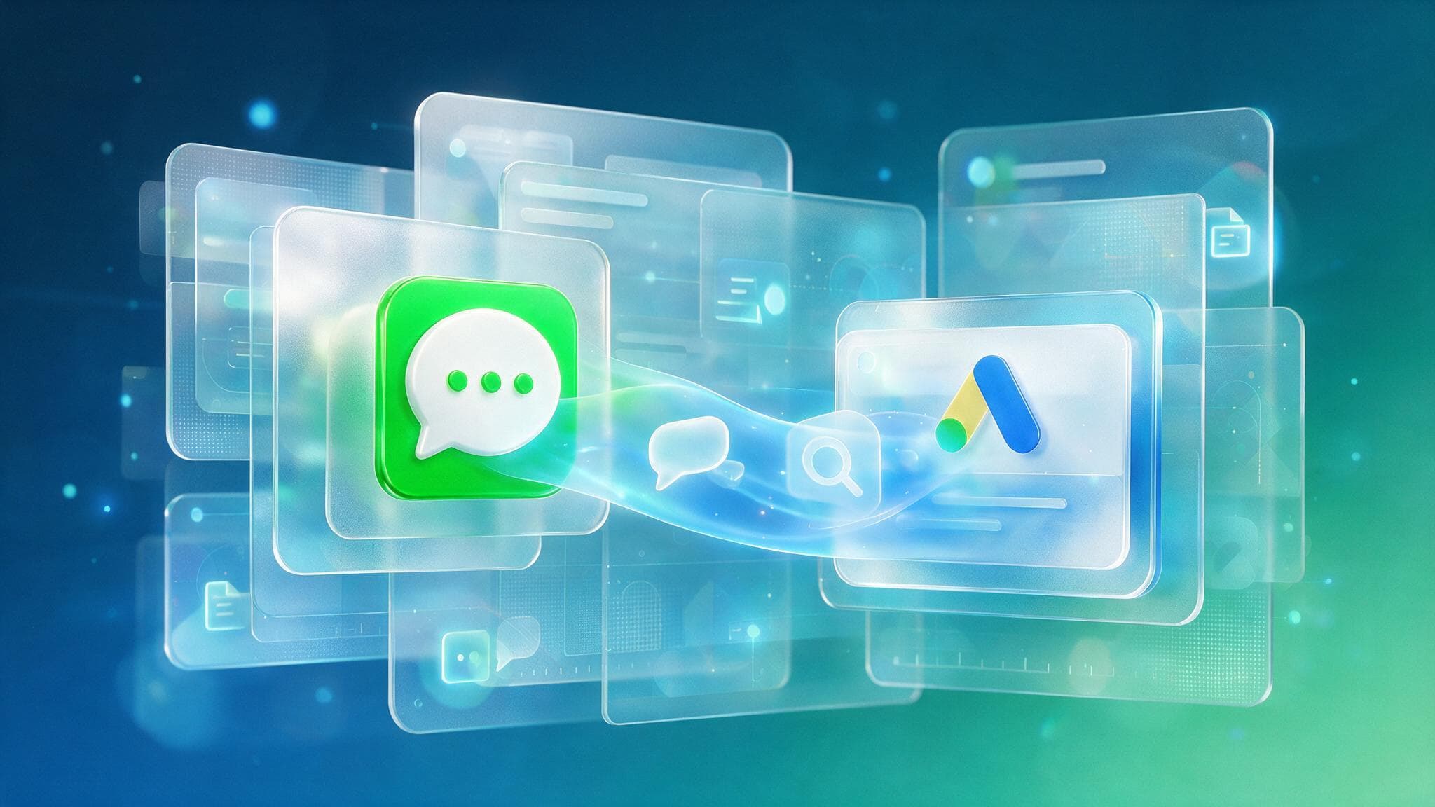 พบ LINE โผล่เป็นแอปแชตใหม่ใน Google Ads message assets